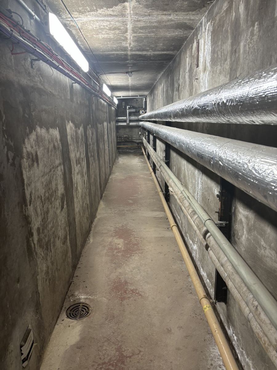 Service and plant areas
